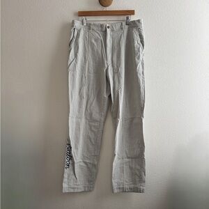 Malbon Golf Blue Pin Striped Pants